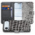 Bookcase iPhone Air Slangenprint Met Pasjes bookcase zwart-wit slangenprint aanzicht