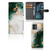 Bookcase voor Motorola Moto G14 Marmer Groen