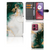 Bookcase voor Motorola Moto G84 Marmer Groen