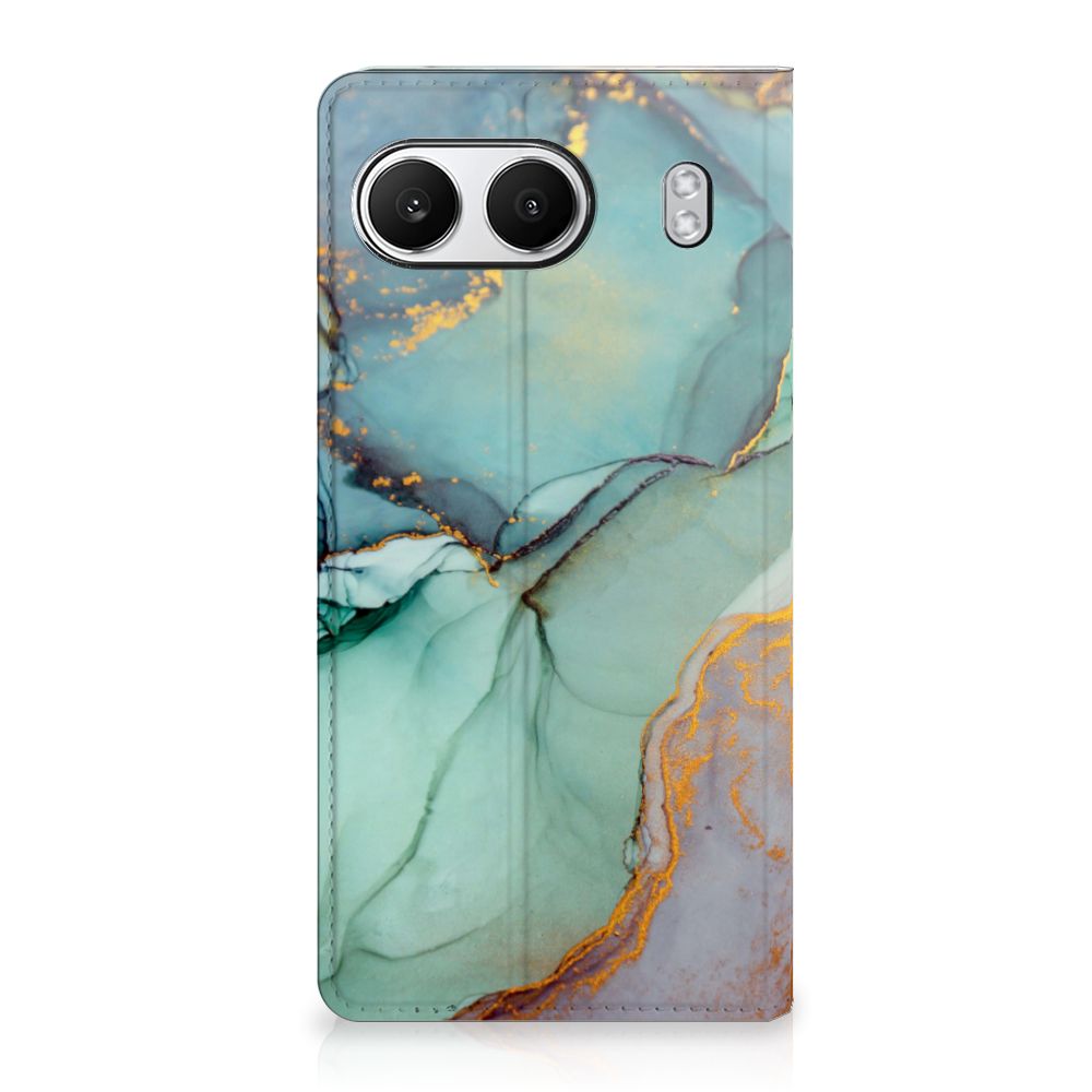 OnePlus Nord 4 Bookcase Watercolor Mix achterkant