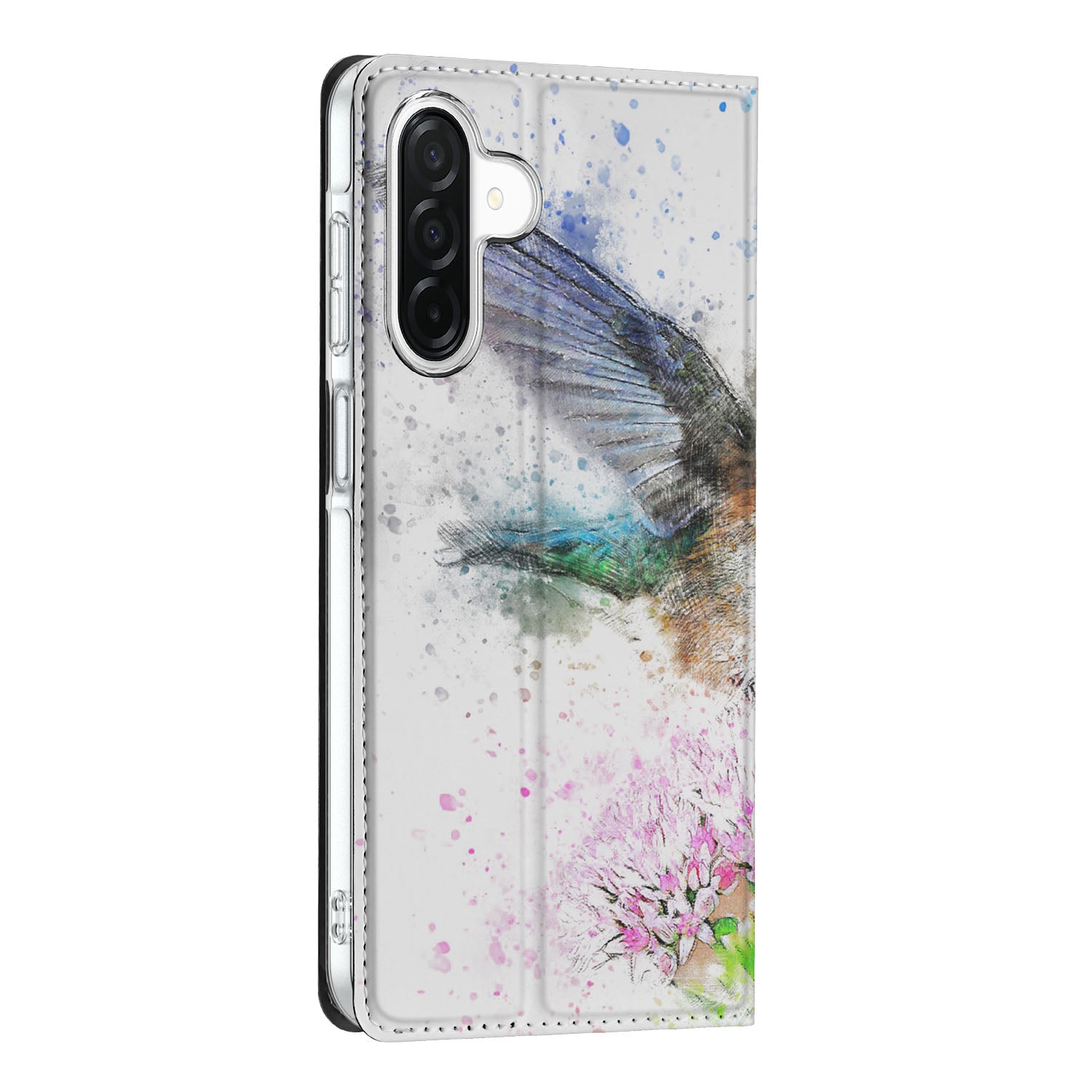 Samsung Galaxy A26 Bookcase Vogel zijaanzicht