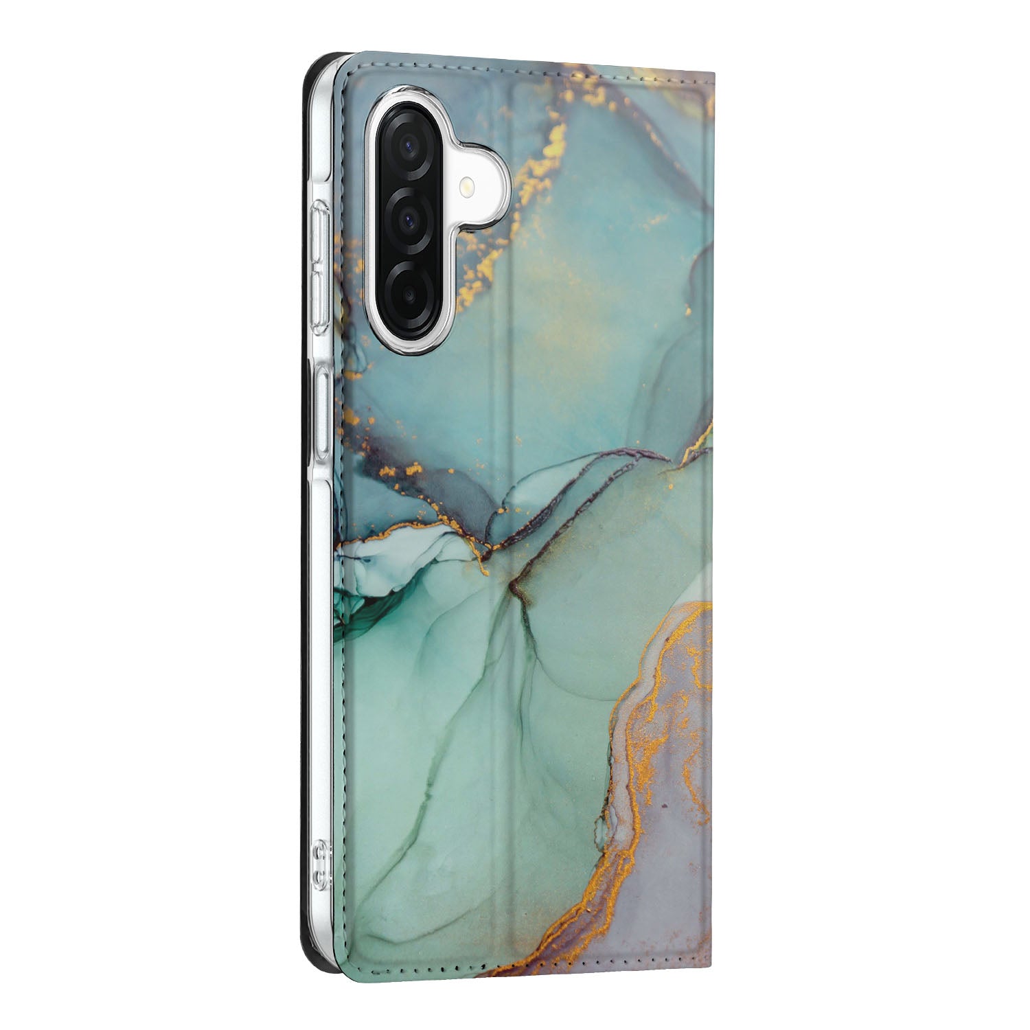 Samsung Galaxy A26 Bookcase Watercolor Mix zijkant
