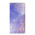 Samsung Galaxy S20 FE Bookcase Watercolor Paars voorkant design
