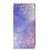 Samsung Galaxy S25 Plus Bookcase Watercolor Paars voorzijde
