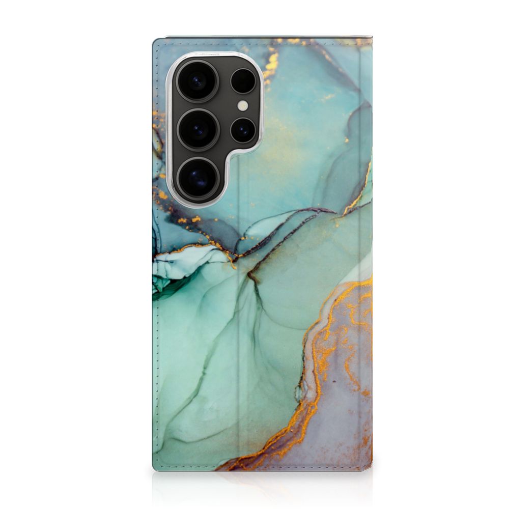 Samsung Galaxy S25 Ultra Bookcase Watercolor Mix voorkant