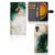 Samsung Galaxy Xcover 7 Bookcase Marmer Groen aanzicht