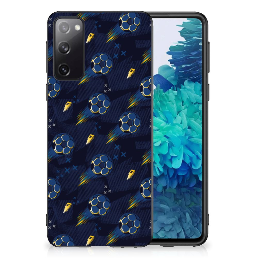 Samsung Galaxy S20 Bumper Case voor Samsung Galaxy S20 Voetbal patronen achterkant