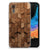 Bumper Hoesje voor Samsung Galaxy Xcover 7 Wooden Cubes met een uniek houtprintdesign voor bescherming en stijl.