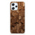 Xiaomi Redmi 12 4G Bumper Hoesje voor Xiaomi Redmi 12 4G Wooden Cubes achteraanzicht
