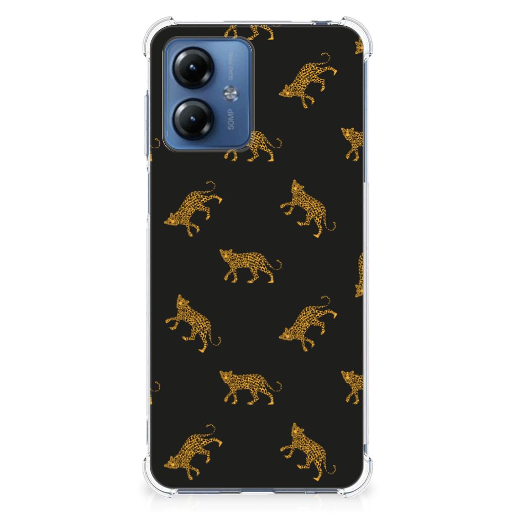 Case Anti-shock voor Motorola Moto G14 Leopards B2C Telecom