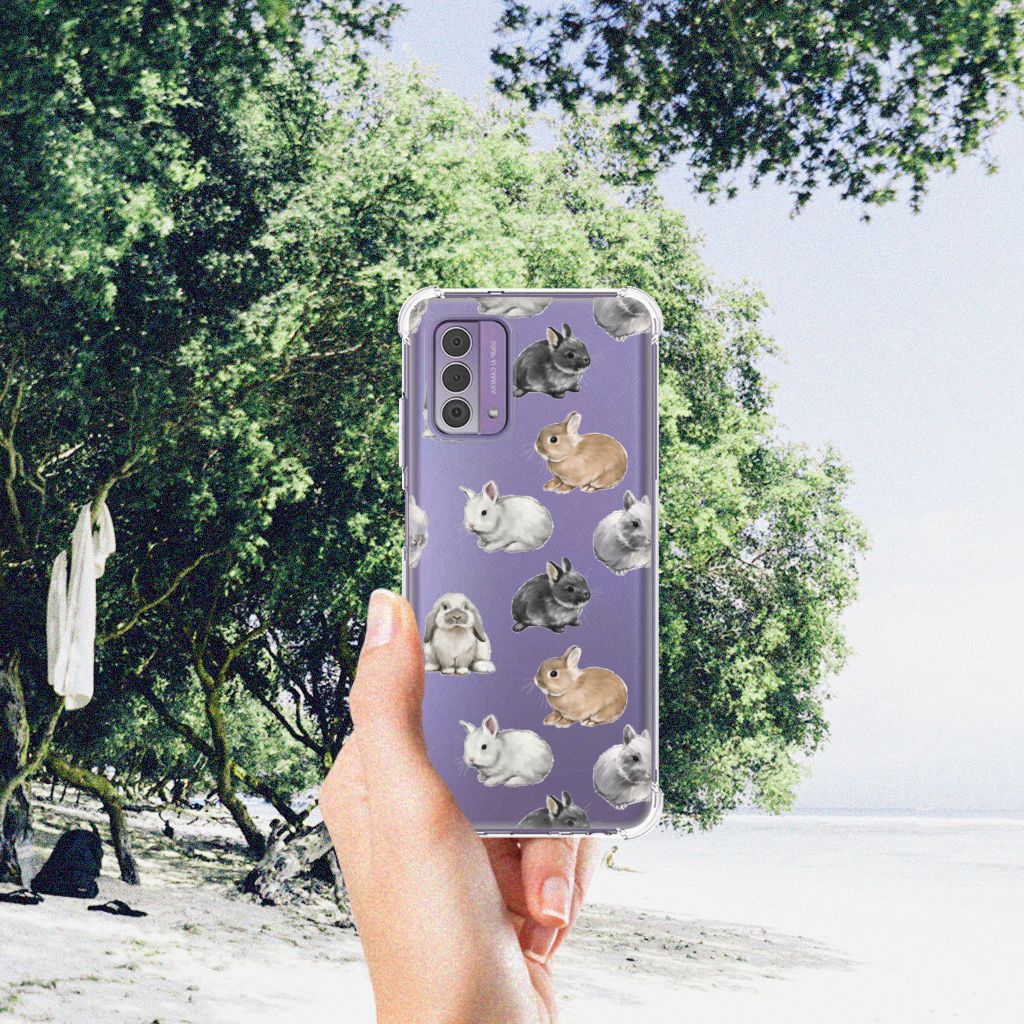 Case Anti-shock voor Nokia G42 Konijntjes B2C Telecom