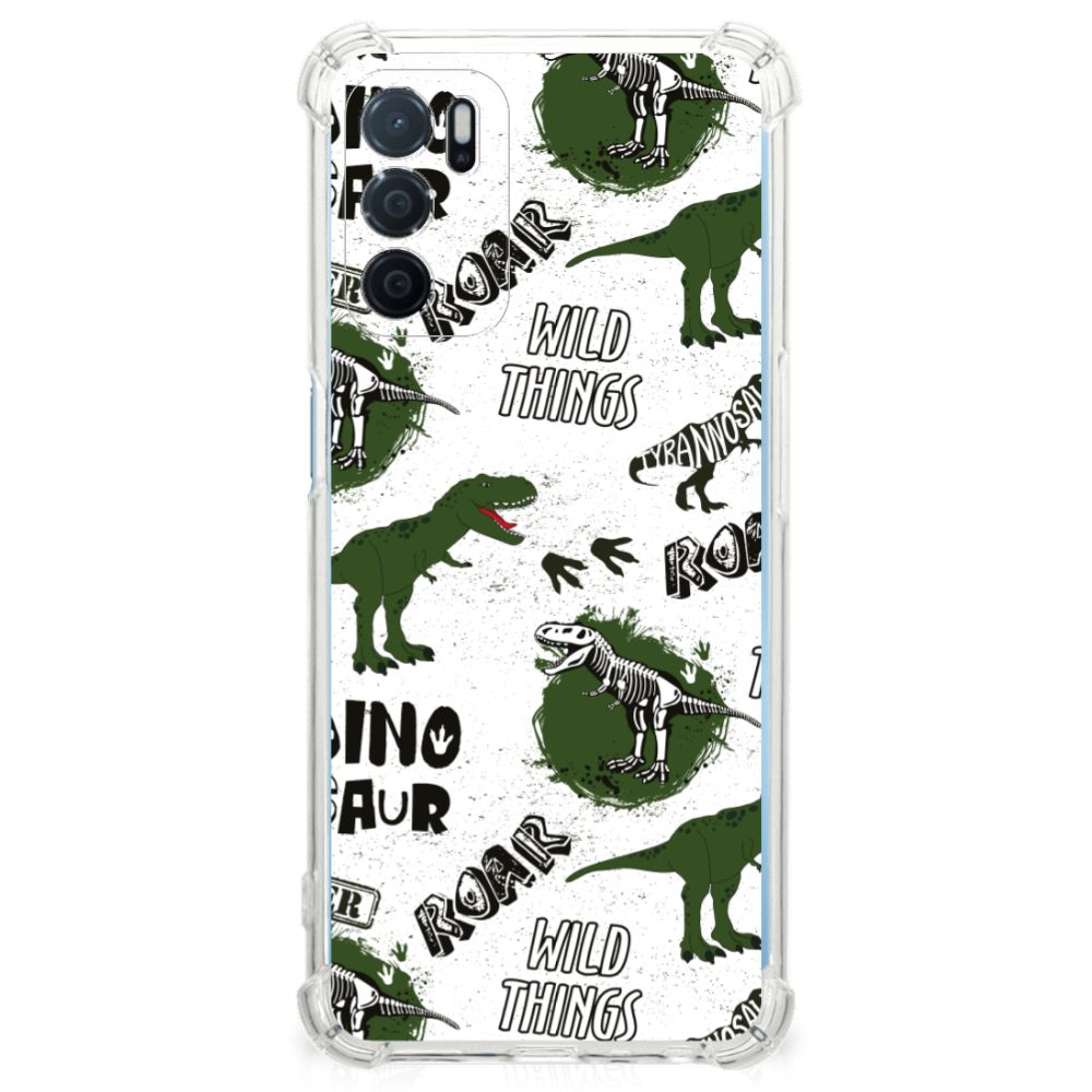 Case Anti-shock voor OPPO A16 | A16s | A54s Dinosaurus B2C Telecom