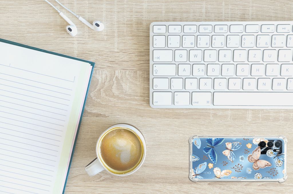 Case Anti-shock voor OPPO A16 | A16s | A54s Vlinder B2C Telecom