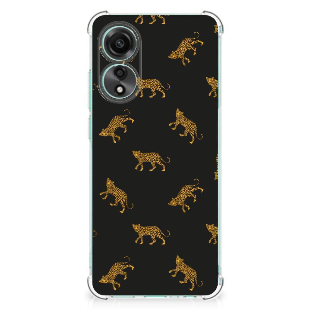 Case Anti-shock voor OPPO A78 4G Leopards B2C Telecom