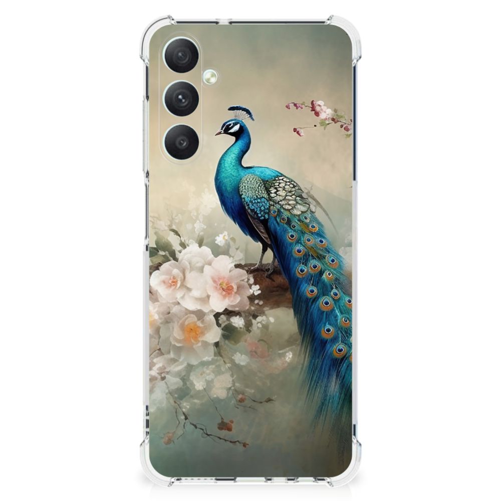 Case Anti-shock voor Samsung Galaxy A05s Vintage Pauwen B2C Telecom