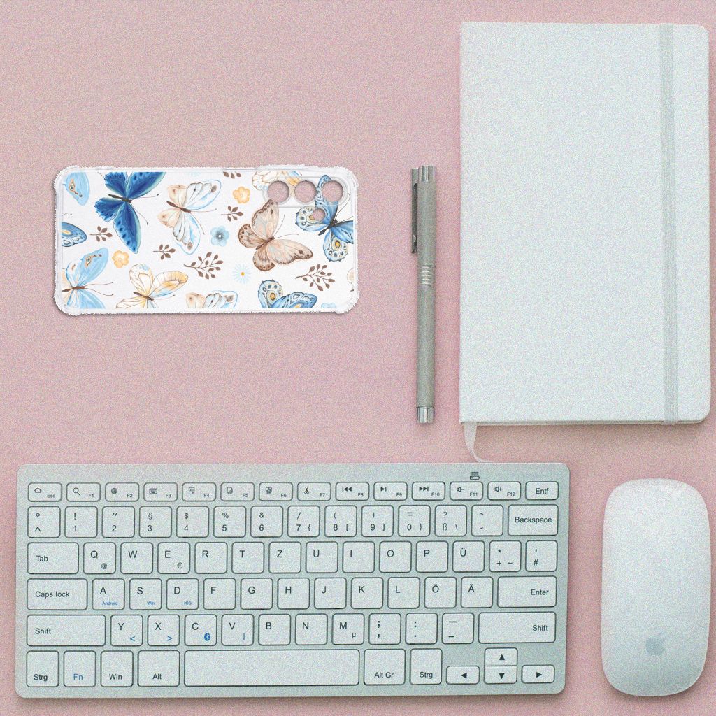 Case Anti-shock voor Samsung Galaxy A15 Vlinder B2C Telecom