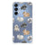 Samsung Galaxy A16 Case Anti-shock Konijntjes design voorzijde
