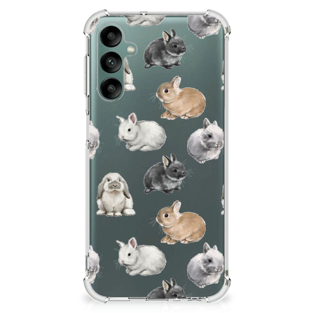 Case Anti-shock voor Samsung Galaxy A24 Konijntjes B2C Telecom