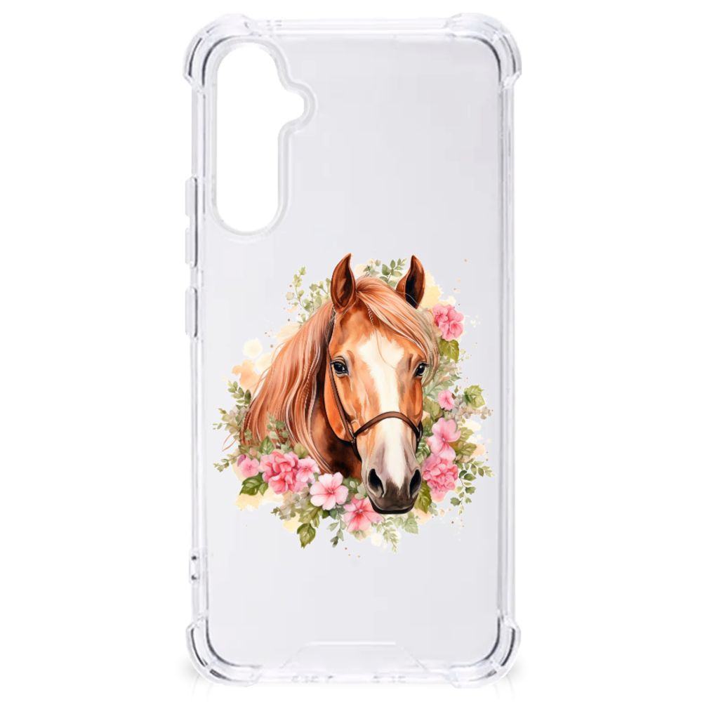 Samsung Galaxy A34 Case Anti-shock Paard voorkant