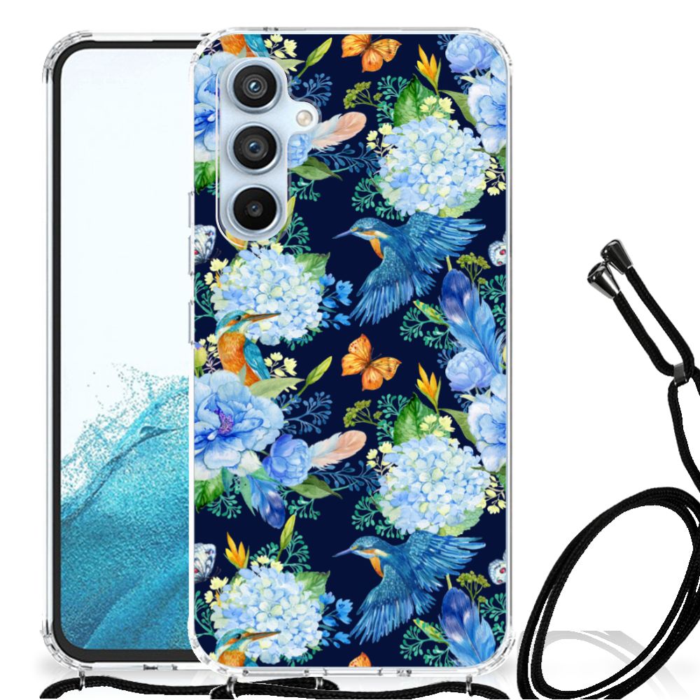 Samsung Galaxy A54 5G Case Anti-shock IJsvogel voorkant