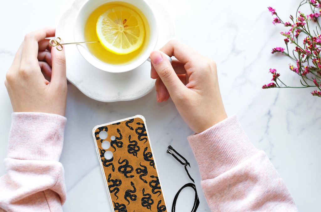 Case Anti-shock voor Samsung Galaxy A55 Snakes B2C Telecom