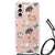 Samsung Galaxy S21 FE Case Anti-shock Konijntjes achteraanzicht