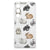 Samsung Galaxy S24 FE Case Anti-shock Konijntjes print voorkant