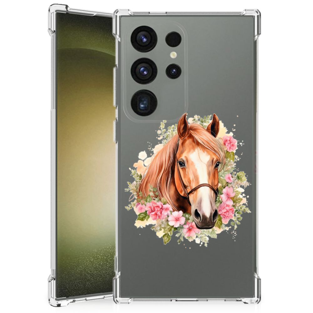 Case Anti-shock voor Samsung Galaxy S24 Ultra Paard B2C Telecom