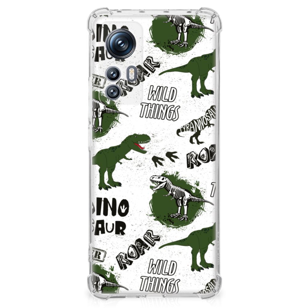 Case Anti-shock voor Xiaomi 12 | 12x Dinosaurus B2C Telecom