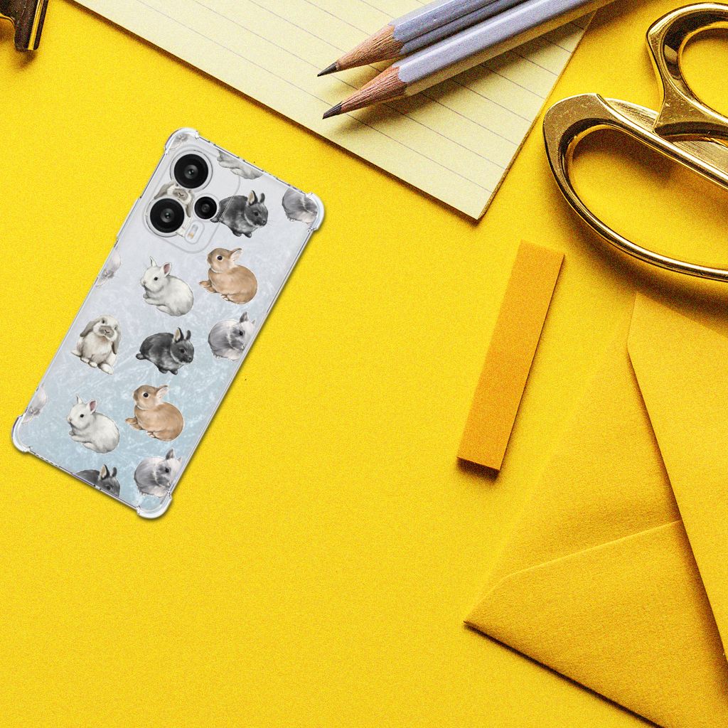Case Anti-shock voor Xiaomi Poco F5 Konijntjes B2C Telecom