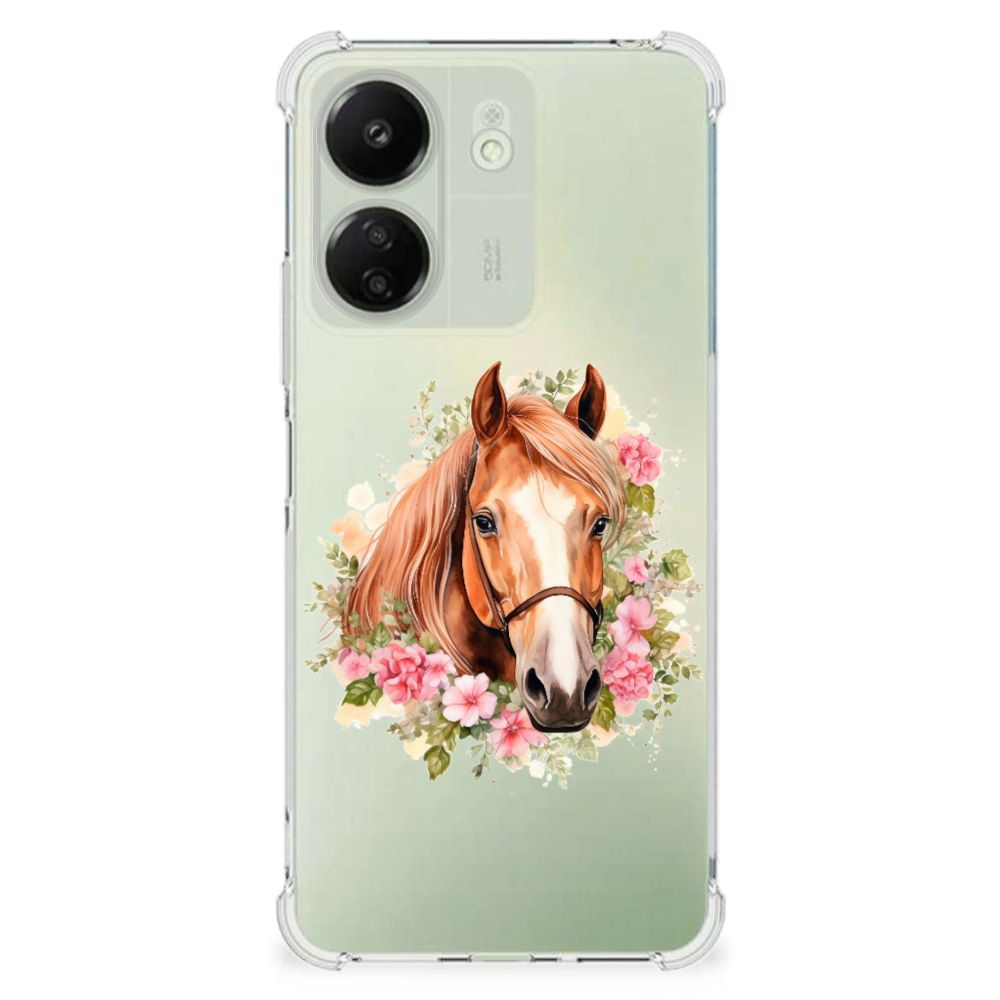 Xiaomi Redmi 13C 4G Case Anti-shock Paard voorkant