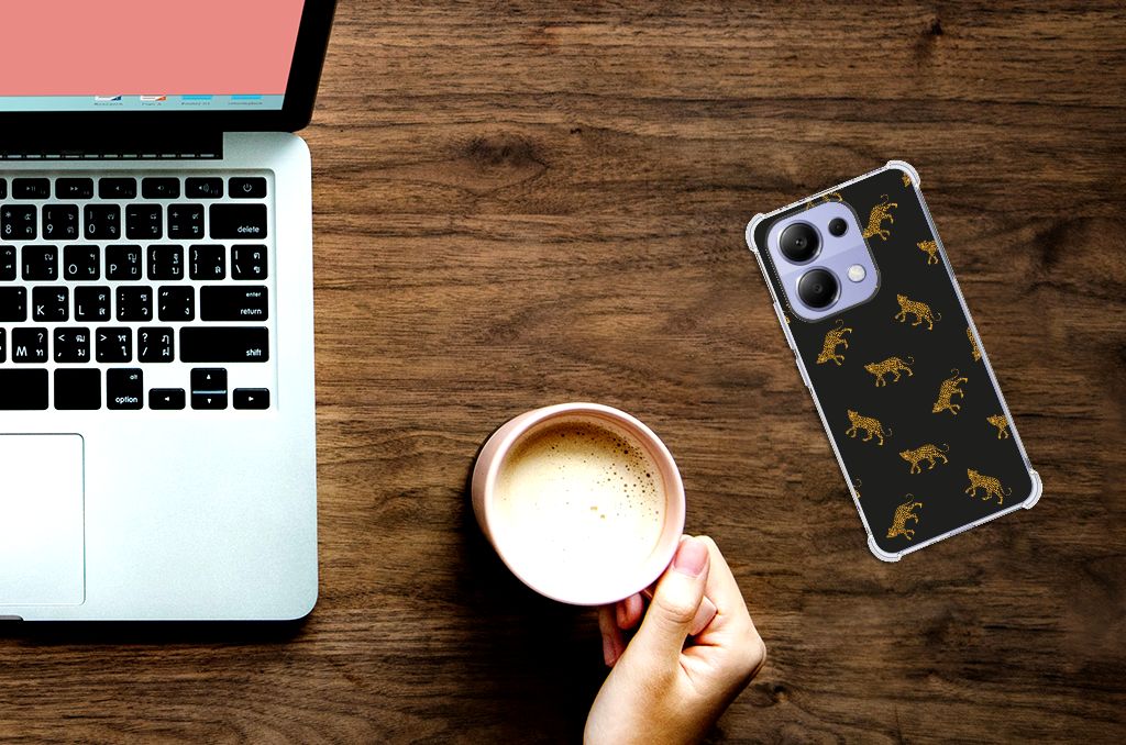 Case Anti-shock voor Xiaomi Redmi Note 13 4G Leopards B2C Telecom