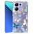Xiaomi Redmi Note 13 4G Case Anti-shock Vlinder achterkant