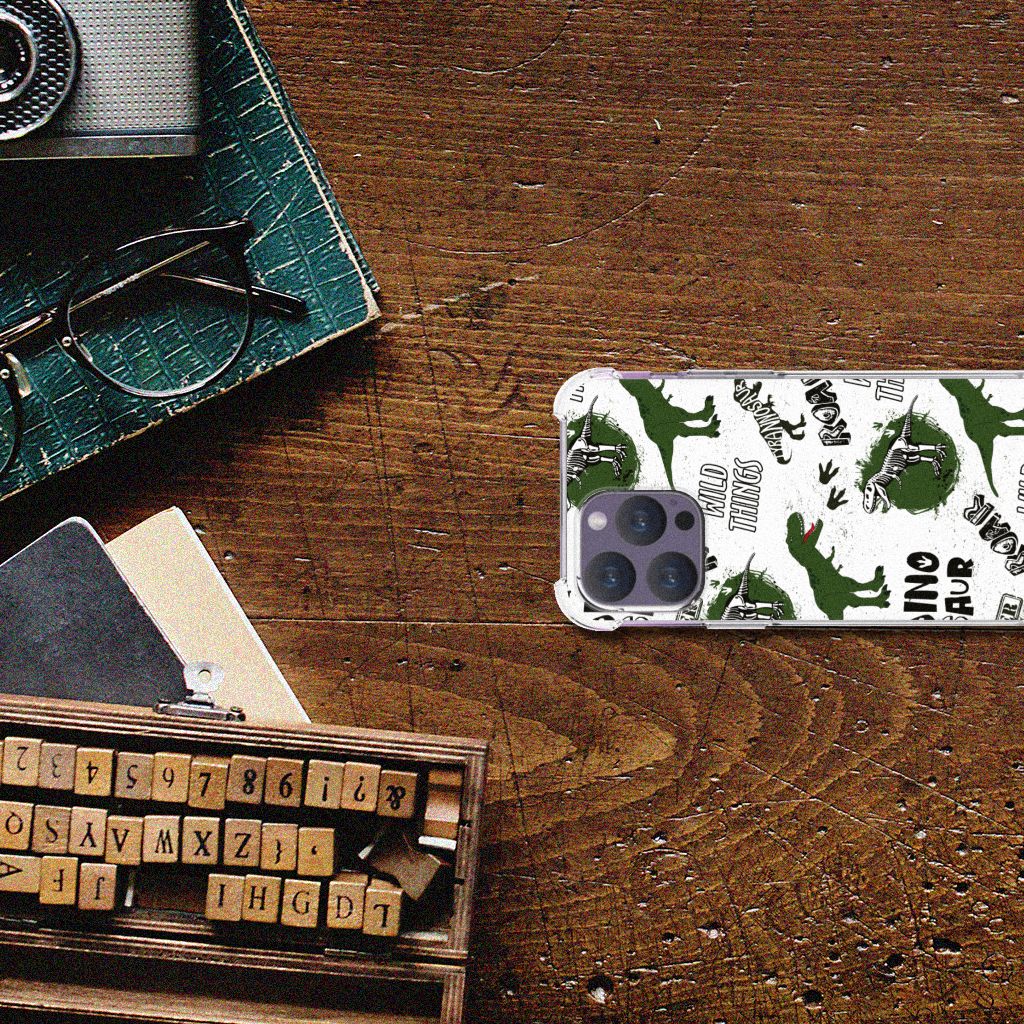 Case Anti-shock voor iPhone 15 Pro Max Dinosaurus B2C Telecom
