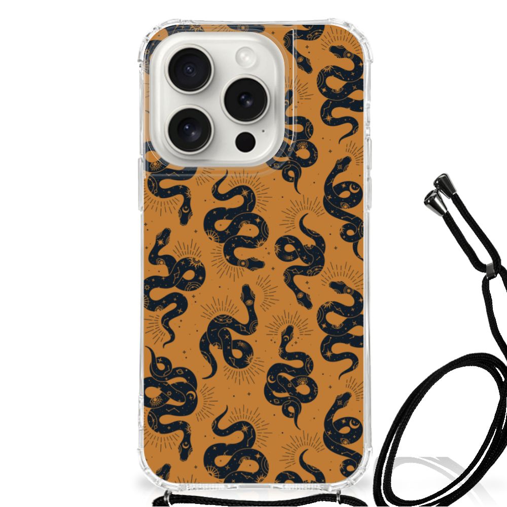 Case Anti-shock voor iPhone 15 Pro Snakes B2C Telecom