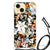 Case voor Apple iPhone 15 Dark Flowers B2C Telecom