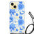 Case voor Apple iPhone 15 Flowers Blue B2C Telecom