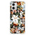 Case voor Motorola Moto G73 Dark Flowers B2C Telecom