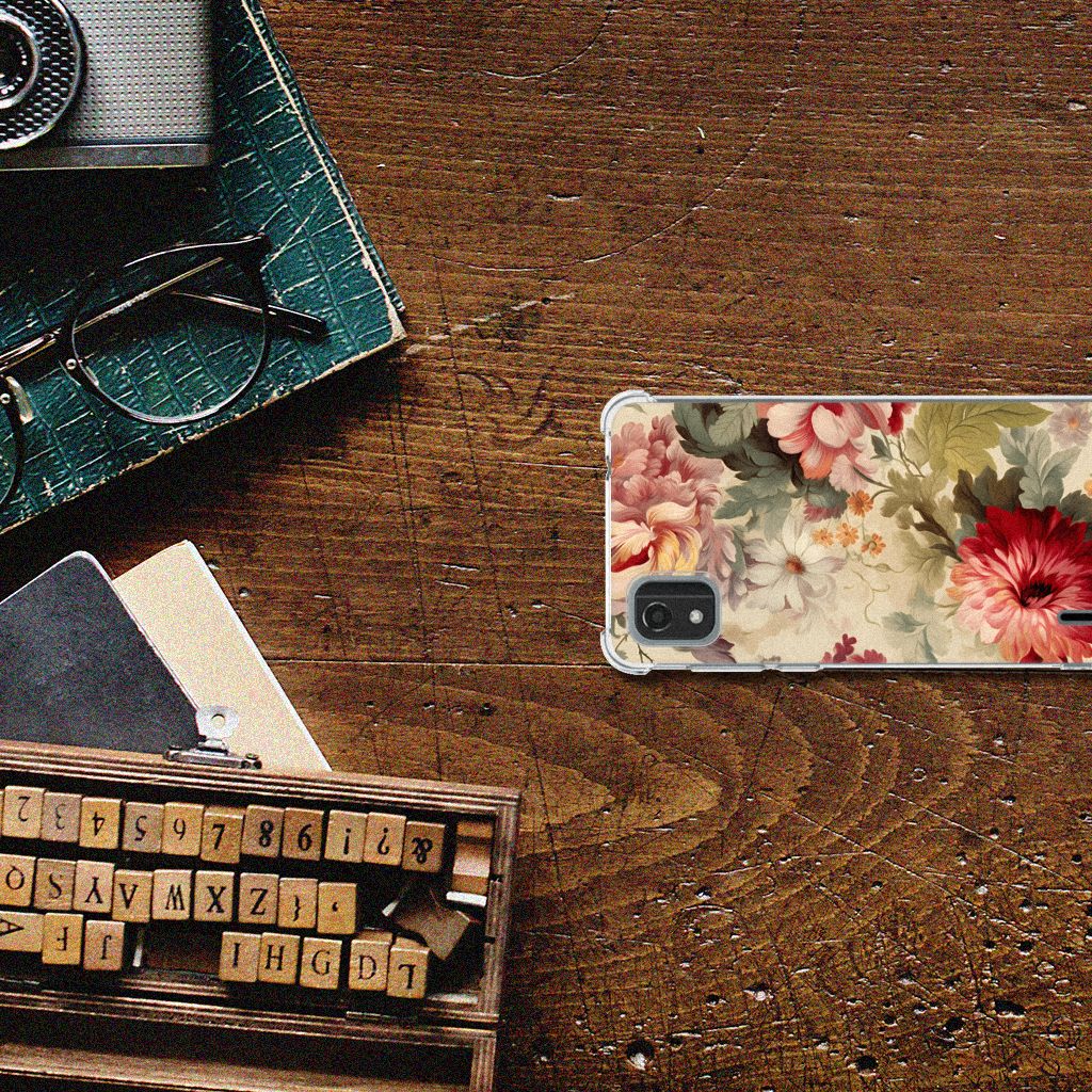 Case voor Nokia C2 2nd Edition Bloemen B2C Telecom