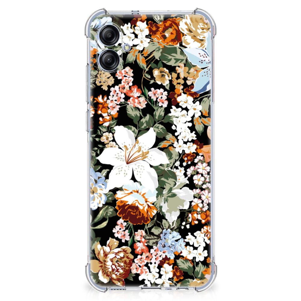 Case voor Samsung Galaxy A04e Dark Flowers B2C Telecom