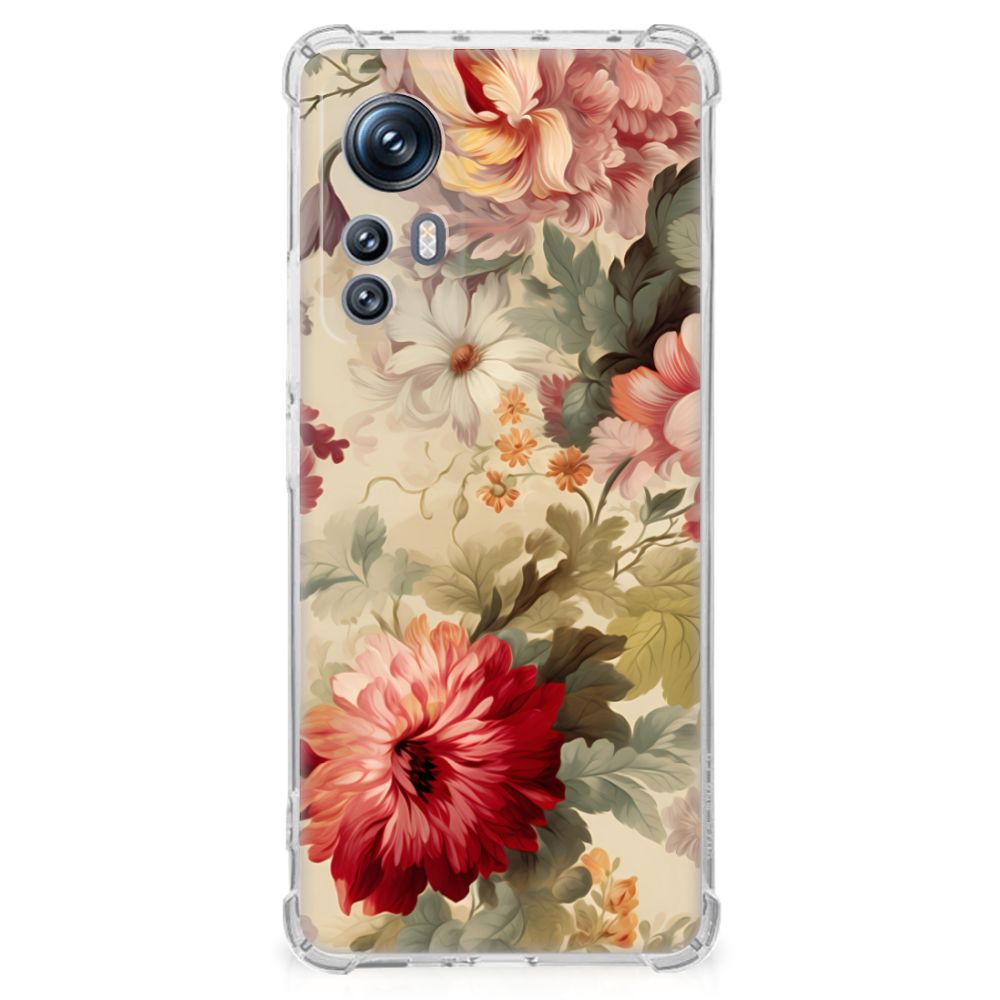 Case voor Xiaomi 12 | 12x Bloemen B2C Telecom