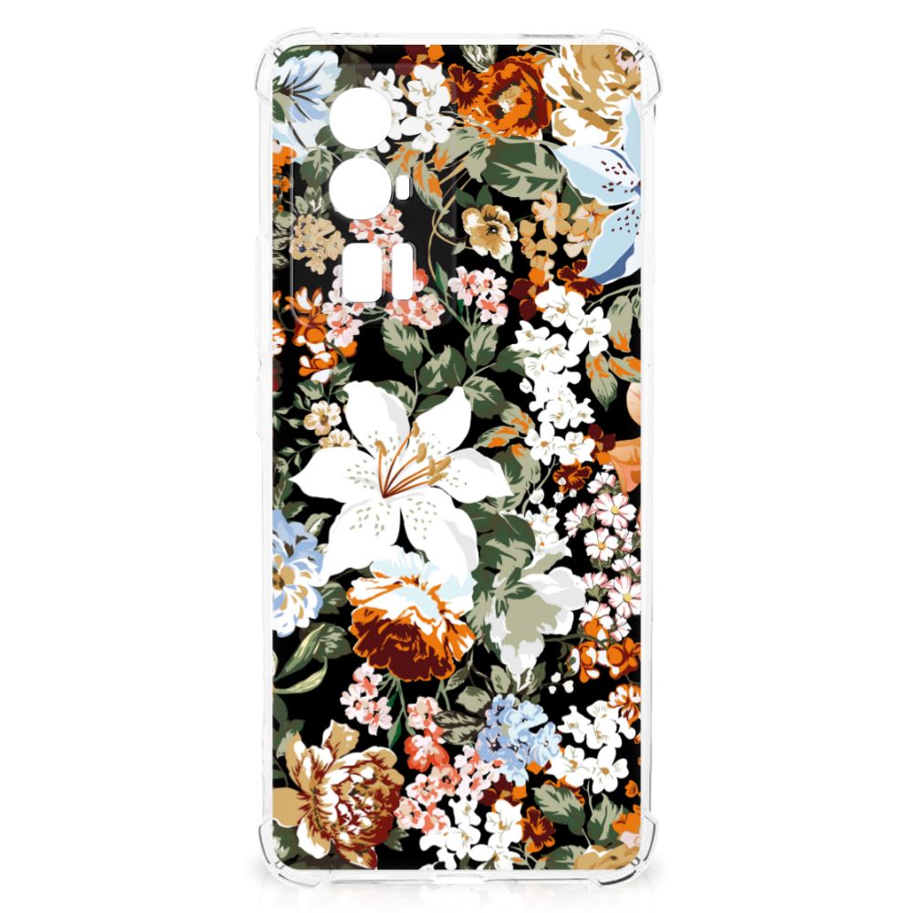 Case voor Xiaomi Poco F5 Pro Dark Flowers B2C Telecom