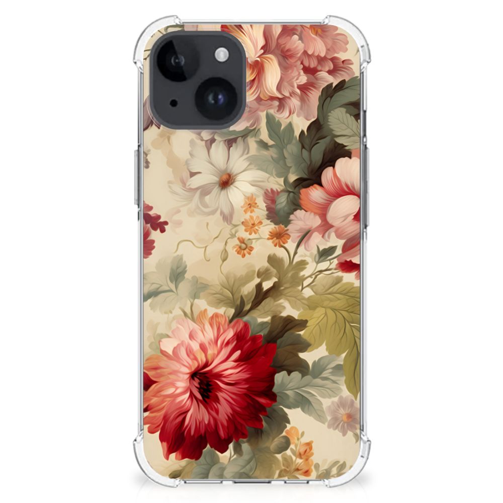 Case voor iPhone 15 Plus Bloemen B2C Telecom