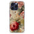 iPhone 16 Pro Max Case voor iPhone 16 Pro Max Bloemen achteraanzicht