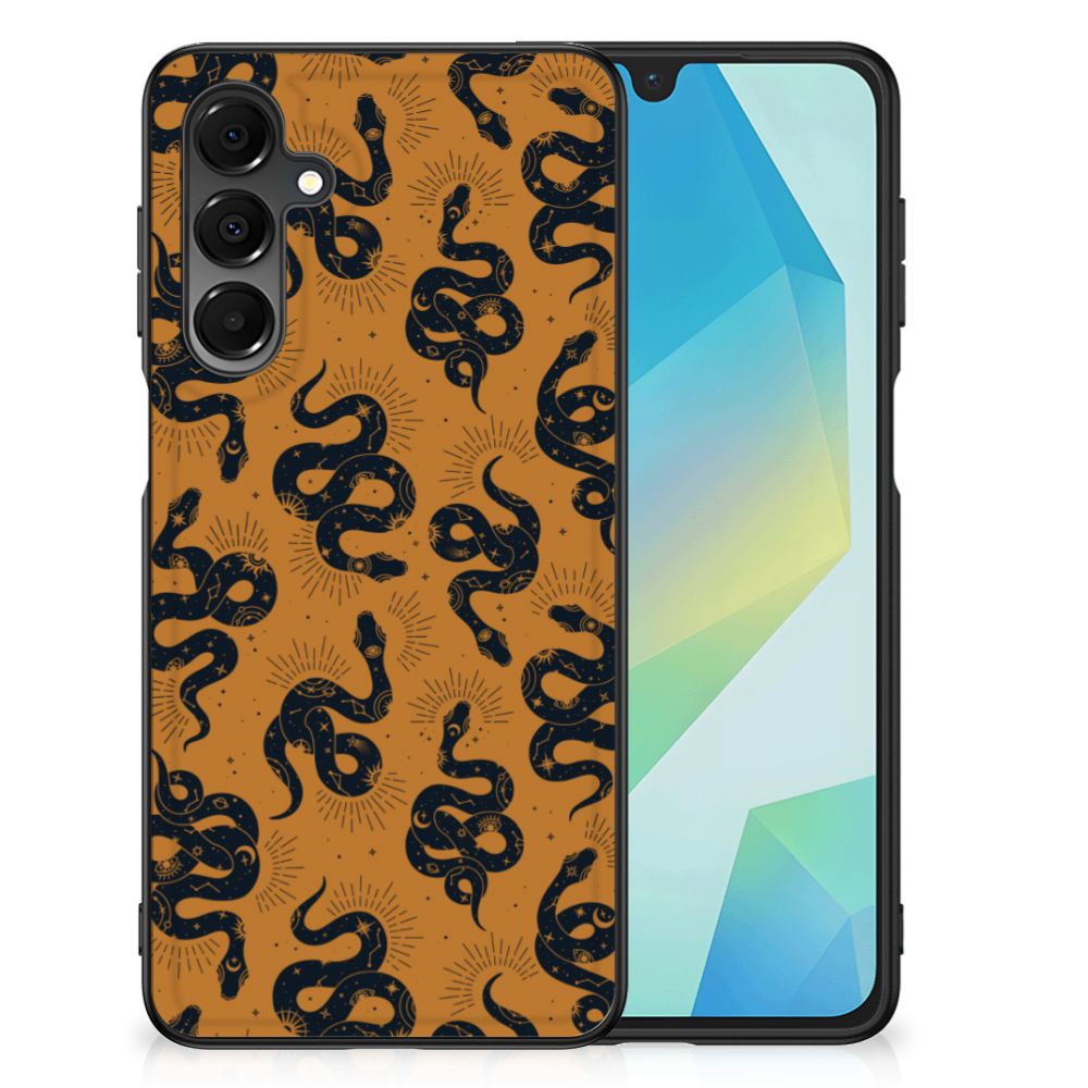 Samsung Galaxy A16 5G/4G Dierenprint Telefoonhoesje Snakes aanzicht
