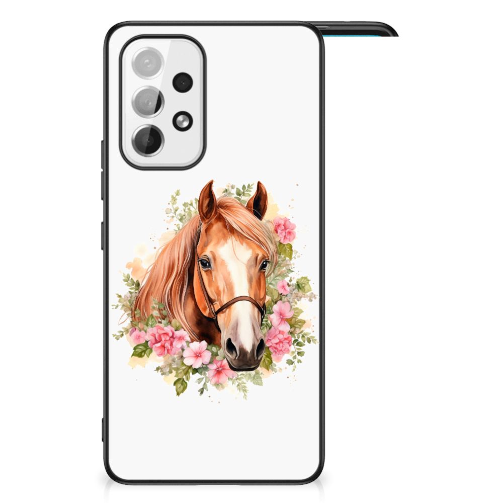 Dierenprint Telefoonhoesje voor Samsung Galaxy A53 Paard B2C Telecom