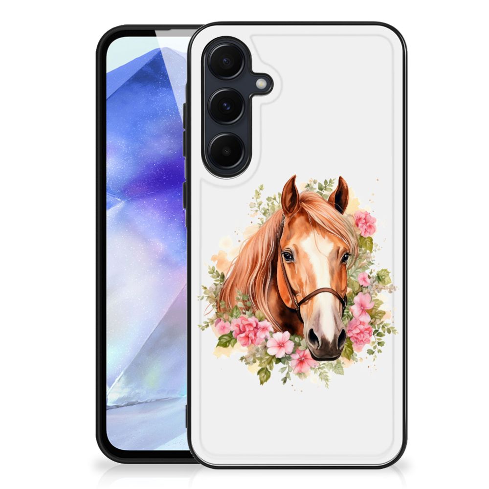 Dierenprint Telefoonhoesje voor Samsung Galaxy A55 Paard B2C Telecom