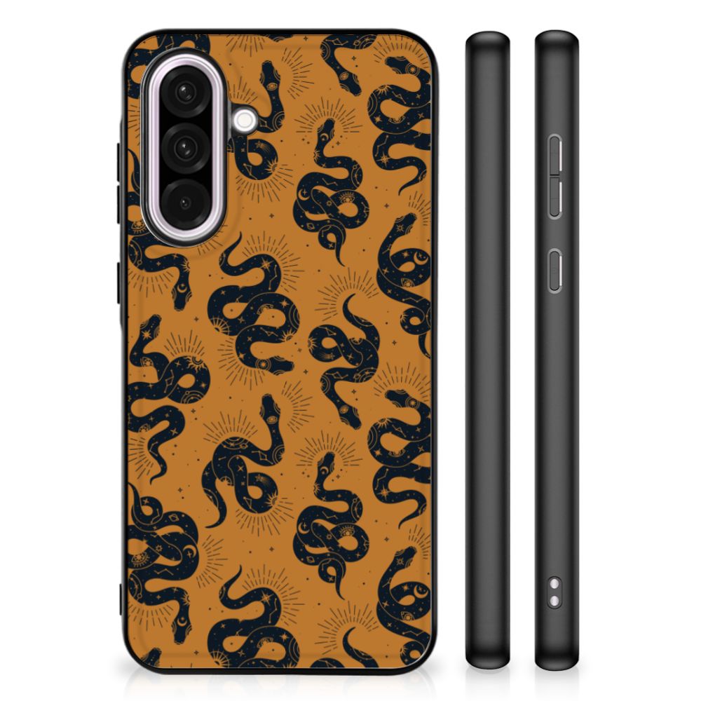Samsung Galaxy A56 Dierenprint Telefoonhoesje Snakes zijaanzicht