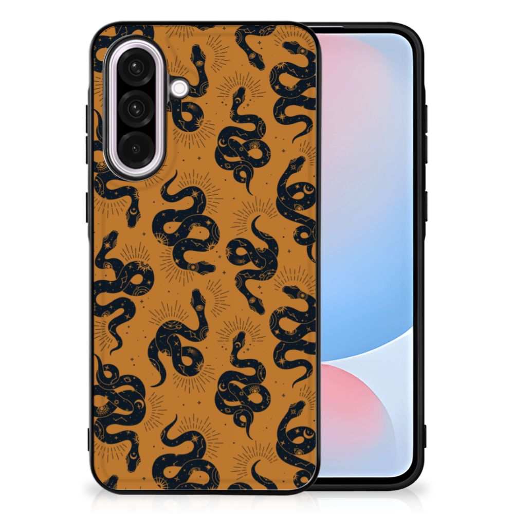 Samsung Galaxy A56 Dierenprint Telefoonhoesje Snakes design voorkant