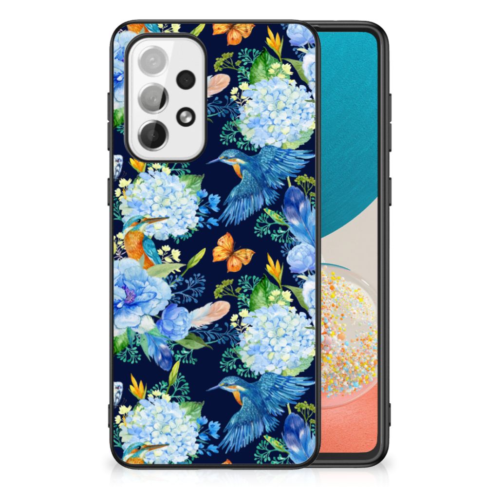 Dierenprint Telefoonhoesje voor Samsung Galaxy A73 IJsvogel B2C Telecom